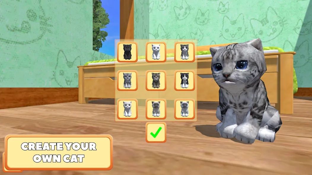 Download Cute Pocket Cat 3D - Part 2 [MOD MegaMod] latest version 1.8.7 for Android