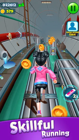 Download Subway Princess Runner [MOD MegaMod] latest version 2.7.4 for Android