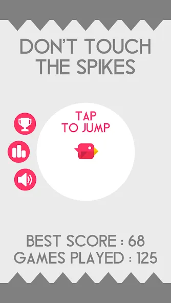 Download Don't Touch The Spikes [MOD Menu] latest version 0.7.1 for Android