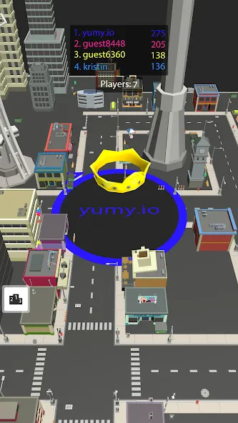 Download yumy.io - town eating hole io [MOD Unlimited coins] latest version 0.1.3 for Android