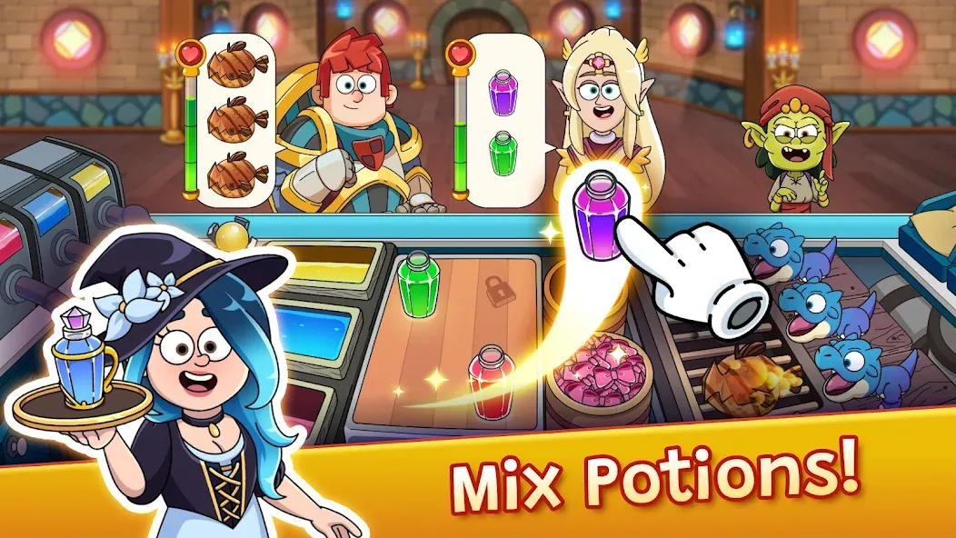 Download Potion Punch 2: Cooking Quest [MOD Unlocked] latest version 2.1.8 for Android