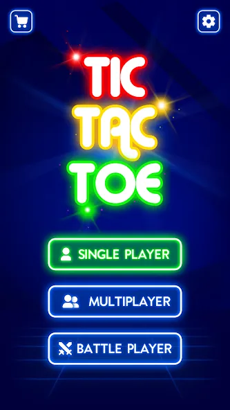 Download Tic Tac Toe Glow - Xs and Os [MOD Unlimited money] latest version 1.6.2 for Android