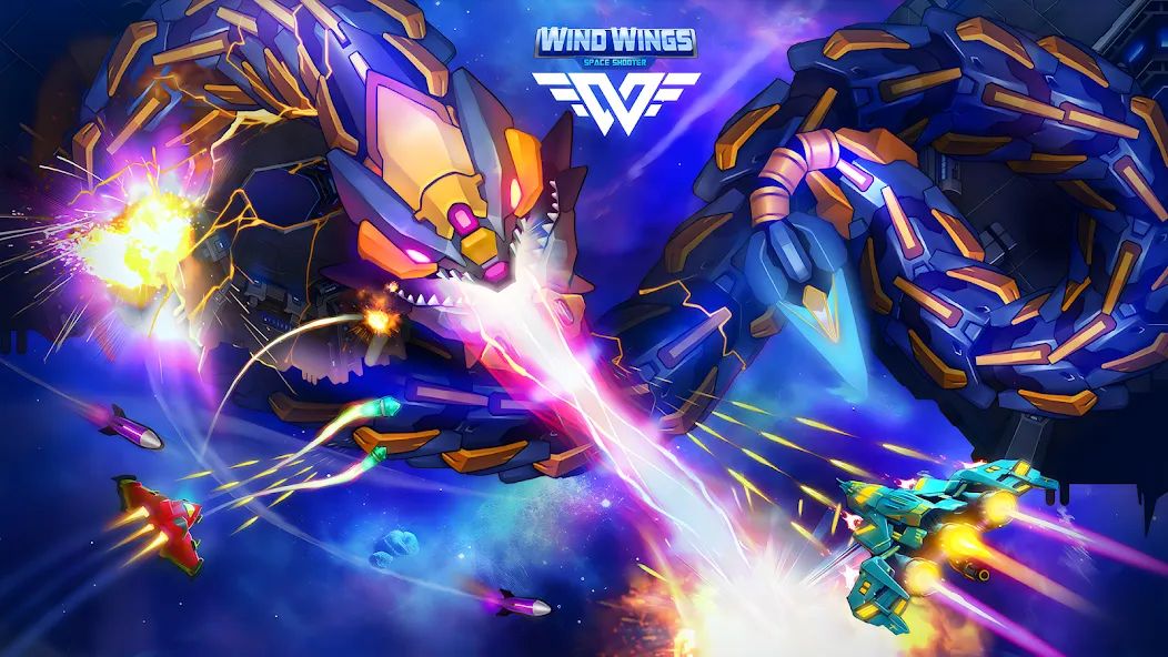 Download WindWings: Space Shooter [MOD Unlimited money] latest version 0.5.8 for Android