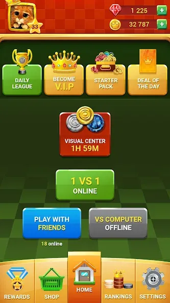 Download Checkers - Online & Offline [MOD MegaMod] latest version 2.8.1 for Android