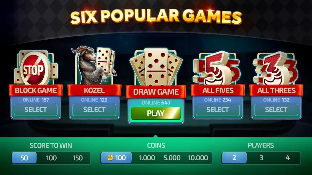 Download Domino - Dominos online game [MOD Menu] latest version 2.1.7 for Android