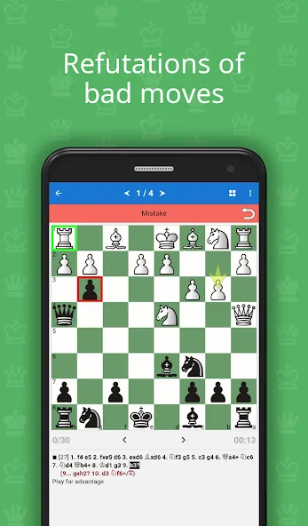 Download Chess Opening Lab (1400-2000) [MOD Unlocked] latest version 0.1.5 for Android