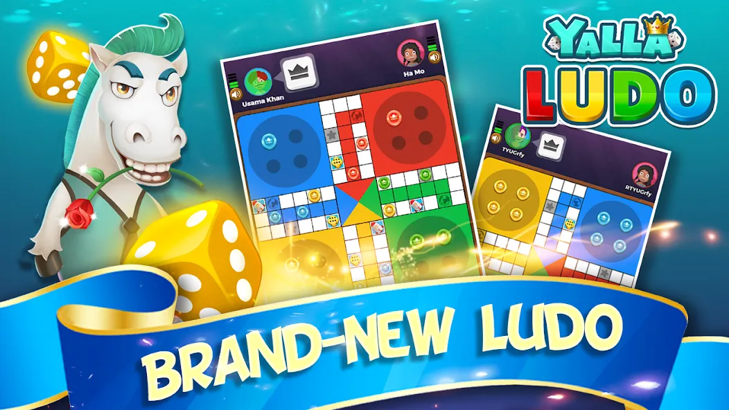 Download Yalla Ludo - Ludo&Domino [MOD MegaMod] latest version 0.1.8 for Android