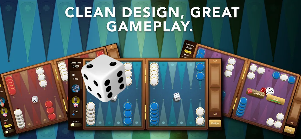 Download Backgammon Classic + Online [MOD MegaMod] latest version 2.5.1 for Android