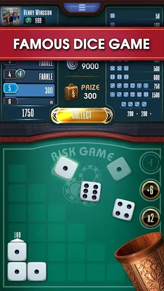 Download Farkle online 10000 Dice Game [MOD Unlimited coins] latest version 0.2.4 for Android