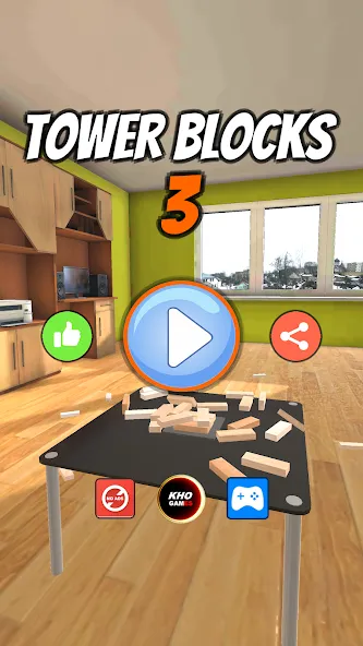 Download Tower Blocks 3 [MOD Menu] latest version 2.1.7 for Android