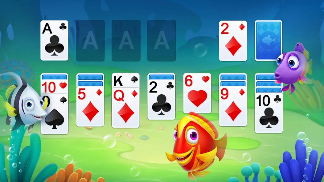 Download Solitaire 3D Fish [MOD Unlimited money] latest version 2.4.3 for Android
