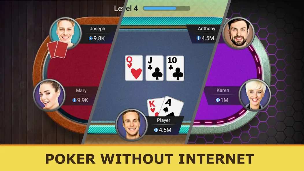 Download Poker Offline: Texas Holdem [MOD Unlocked] latest version 2.5.5 for Android