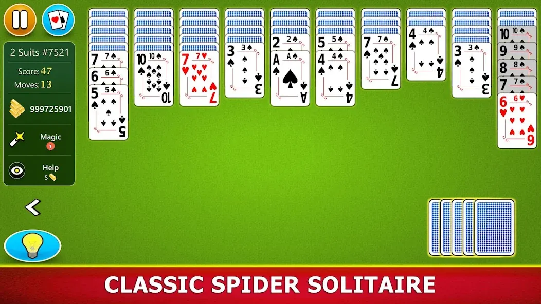 Download Spider Solitaire Mobile [MOD Menu] latest version 1.6.5 for Android