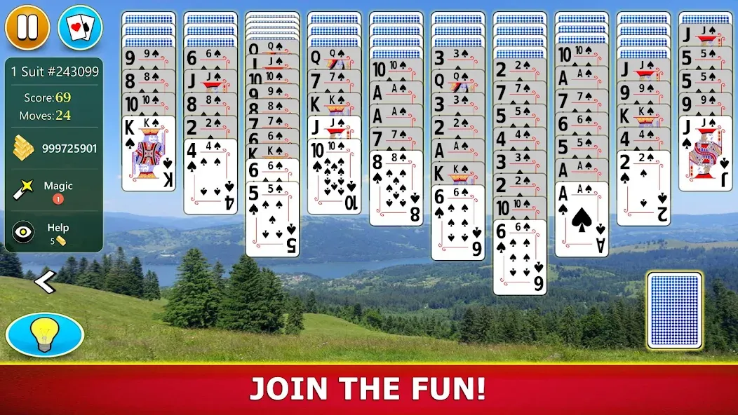 Download Spider Solitaire Mobile [MOD Menu] latest version 1.6.5 for Android