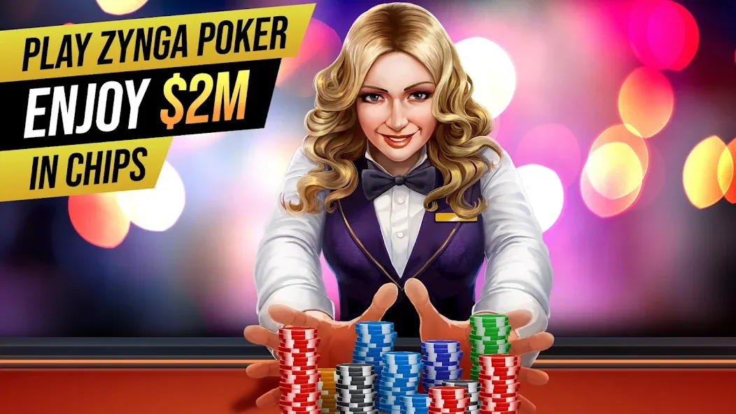 Download Zynga Poker ™ – Texas Holdem [MOD Unlimited money] latest version 1.9.6 for Android