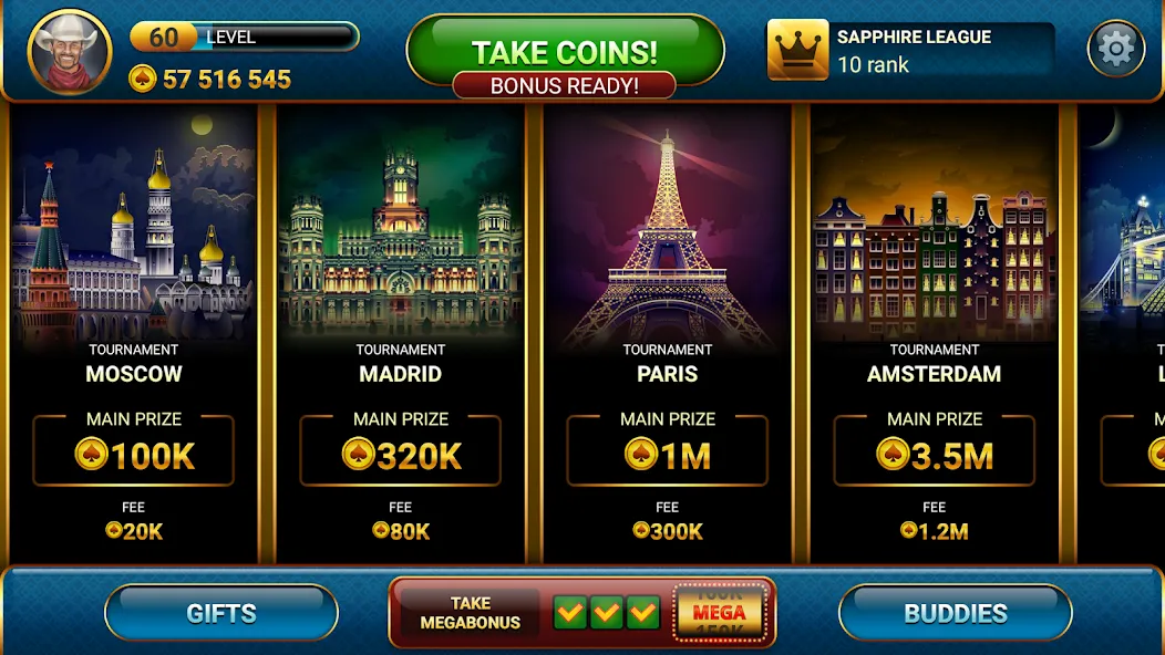 Download Poker Championship Tournaments [MOD Unlocked] latest version 1.2.9 for Android