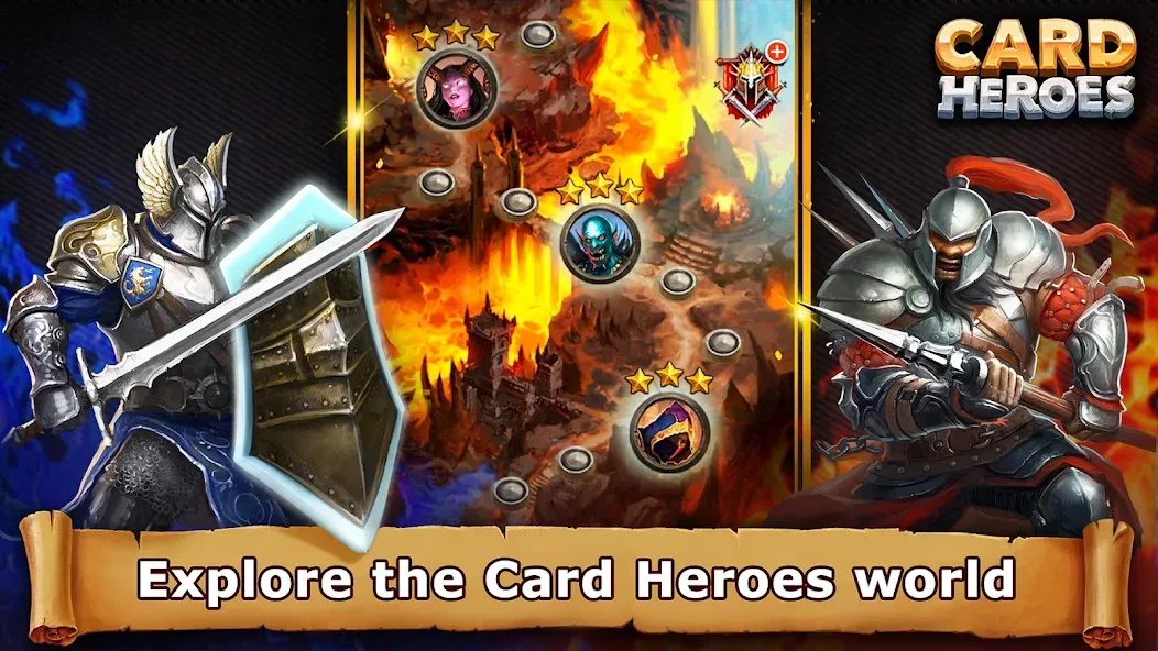 Download Card Heroes: TCG/CCG deck Wars [MOD Unlimited money] latest version 1.3.6 for Android