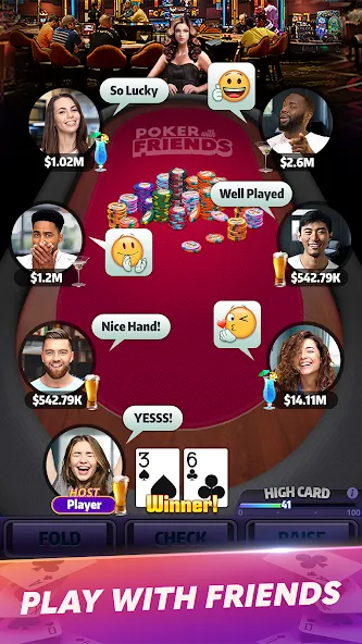 Download Mega Hit Poker: Texas Holdem [MOD Unlimited money] latest version 2.5.8 for Android