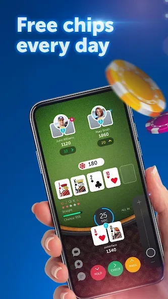 Download PokerUp:Social Poker [MOD MegaMod] latest version 0.6.5 for Android