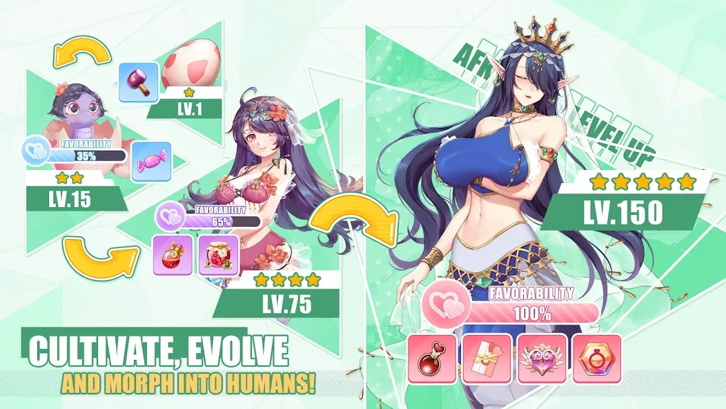 Download Lost in Paradise:Waifu Connect [MOD Unlocked] latest version 0.1.4 for Android