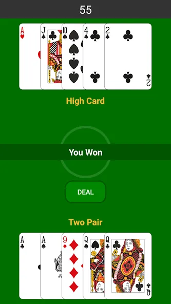 Download Simple Poker [MOD MegaMod] latest version 0.1.9 for Android