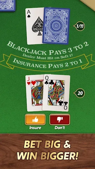 Download Blackjack [MOD Unlocked] latest version 2.7.6 for Android