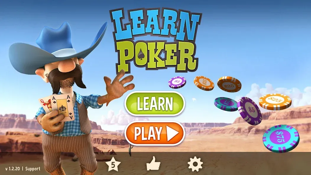 Download Learn Poker - How to Play [MOD Unlocked] latest version 0.4.5 for Android