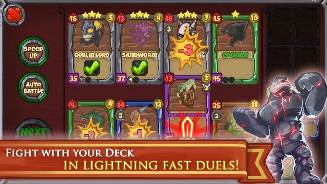 Download Deck Warlords - TCG card game [MOD Unlimited money] latest version 1.9.4 for Android