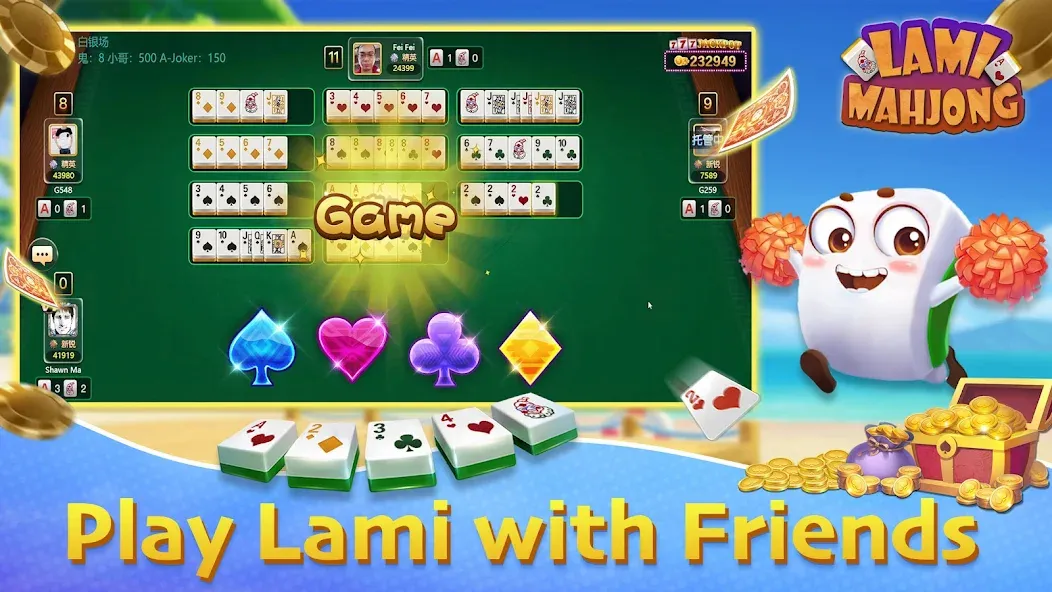 Download Lami Mahjong [MOD Unlimited coins] latest version 0.3.2 for Android