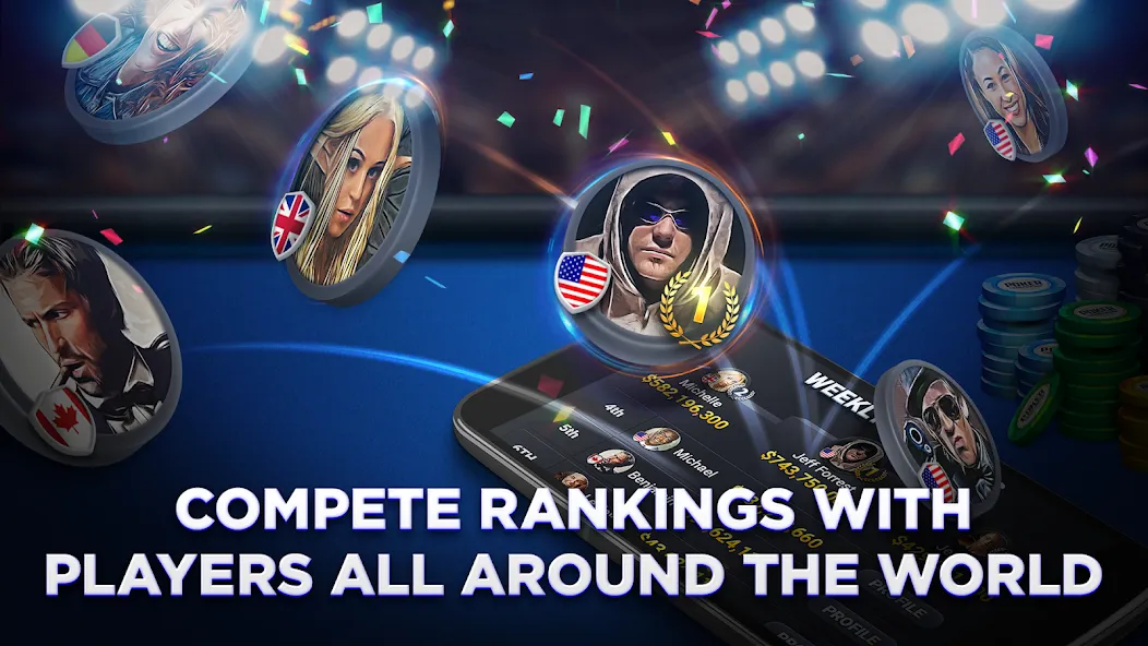 Download Poker Championship - Holdem [MOD Unlimited coins] latest version 2.8.6 for Android