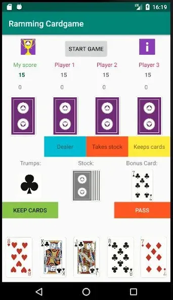 Download Ramming Cardgame [MOD Unlimited money] latest version 1.1.2 for Android