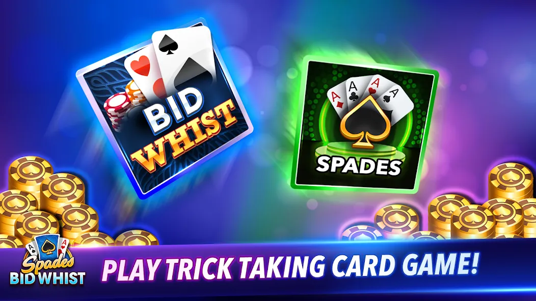 Download Spades: Bid Whist Classic Game [MOD Unlocked] latest version 1.3.7 for Android