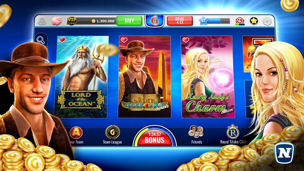 Download Gaminator Online Casino Slots [MOD MegaMod] latest version 2.7.4 for Android