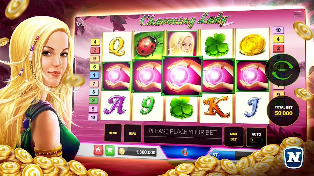 Download Gaminator Online Casino Slots [MOD MegaMod] latest version 2.7.4 for Android
