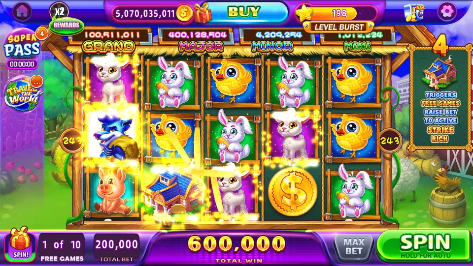 Download Cash Storm-Casino Slot Machine [MOD Unlimited coins] latest version 1.1.5 for Android