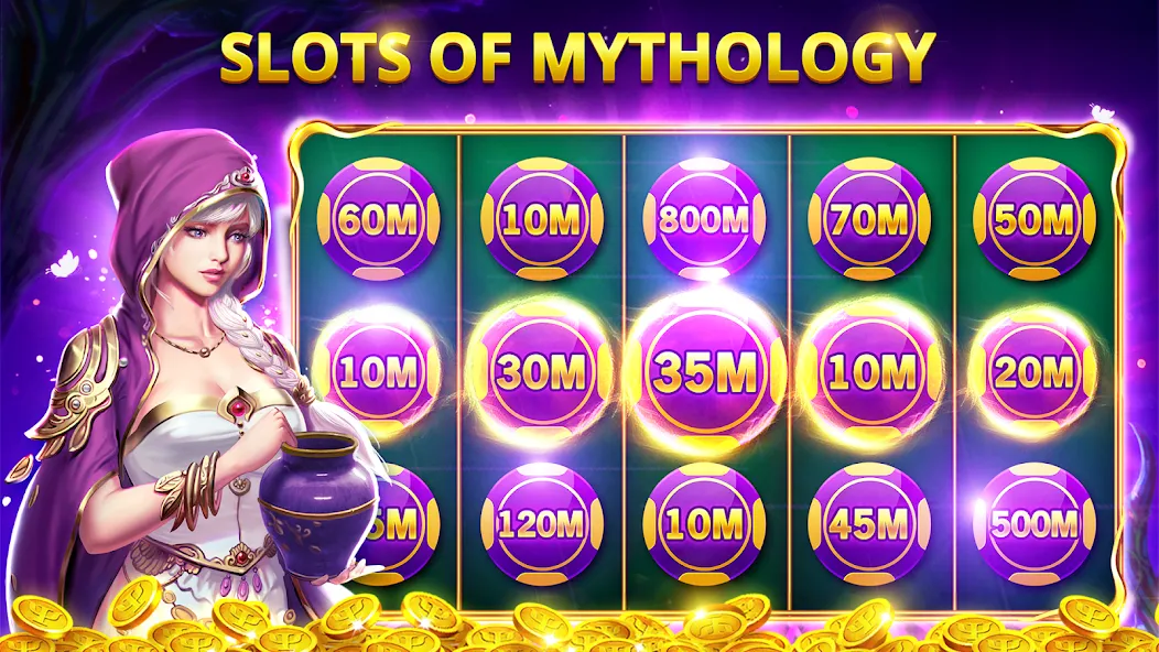 Download Slots Myth - Slot Machines [MOD Menu] latest version 0.7.9 for Android