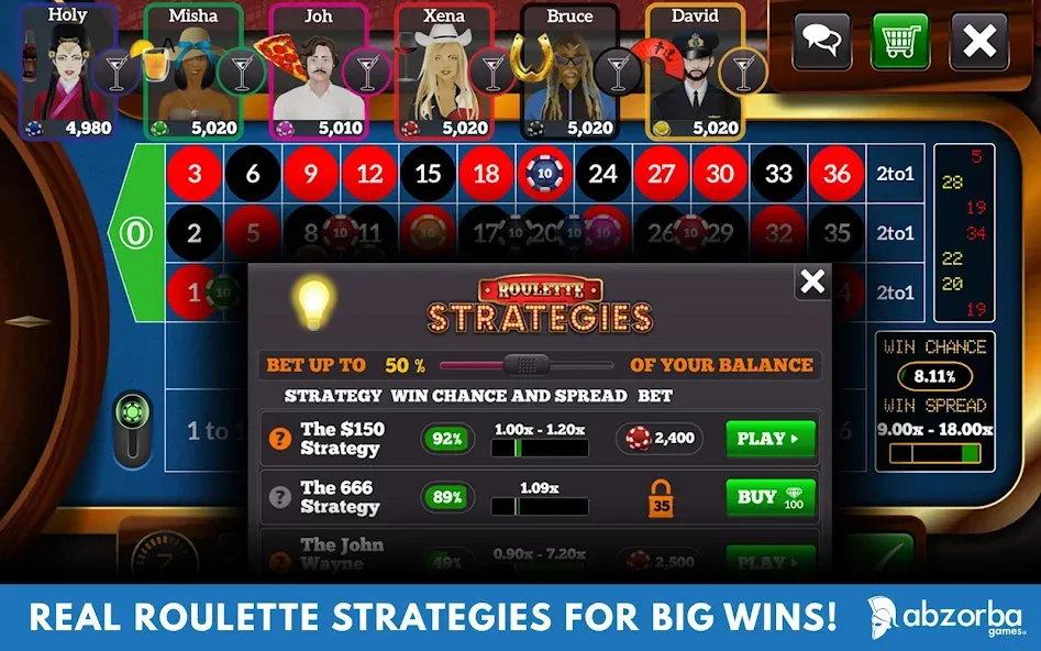 Download Roulette Live Casino Tables [MOD Unlimited money] latest version 2.2.2 for Android