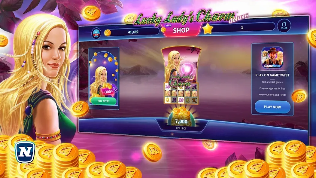 Download Lucky Lady's Charm Deluxe Slot [MOD Unlimited money] latest version 2.4.8 for Android