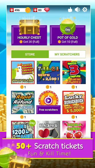 Download Scratcher & Clicker [MOD Unlimited coins] latest version 2.3.2 for Android