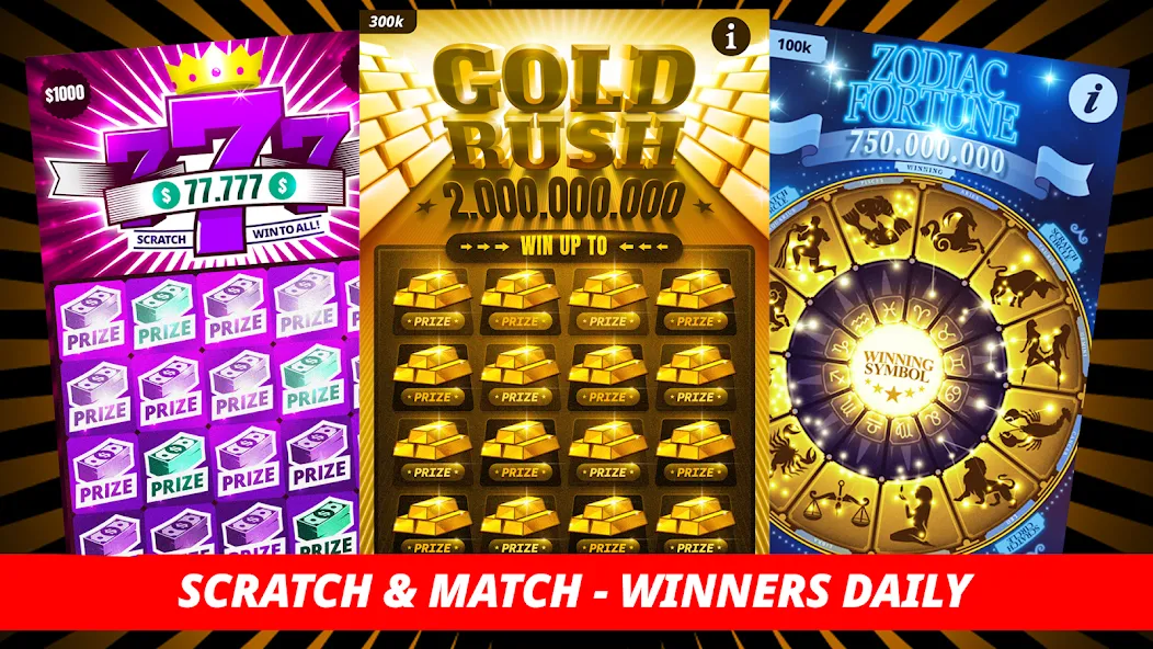 Download Lottery Scratchers - Winners [MOD Unlocked] latest version 2.6.5 for Android