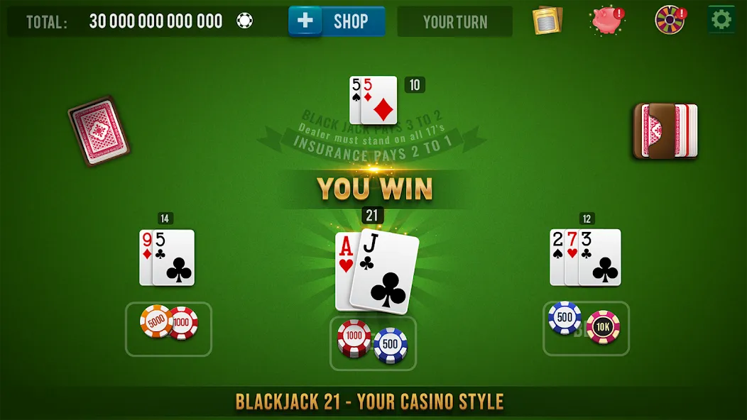 Download BLACKJACK 21 - 21 Card Game [MOD Menu] latest version 0.1.7 for Android