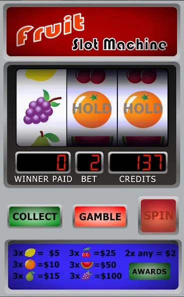 Download Fruit Machine [MOD Unlocked] latest version 2.8.7 for Android