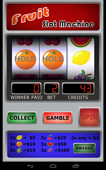 Download Fruit Machine [MOD Unlocked] latest version 2.8.7 for Android