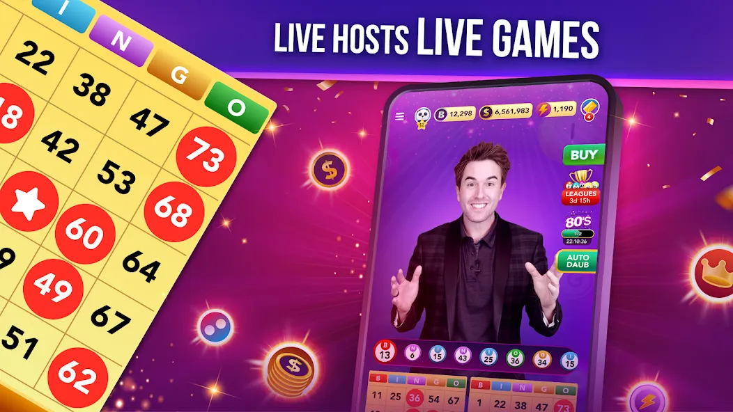 Download Live Play Bingo: Real Hosts [MOD Unlimited money] latest version 2.4.5 for Android