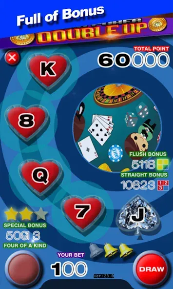 Download Video Poker Double Up [MOD Unlocked] latest version 0.5.1 for Android