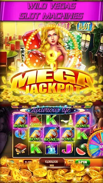 Download Vegas Slots - Casino Games [MOD Unlimited coins] latest version 0.5.6 for Android