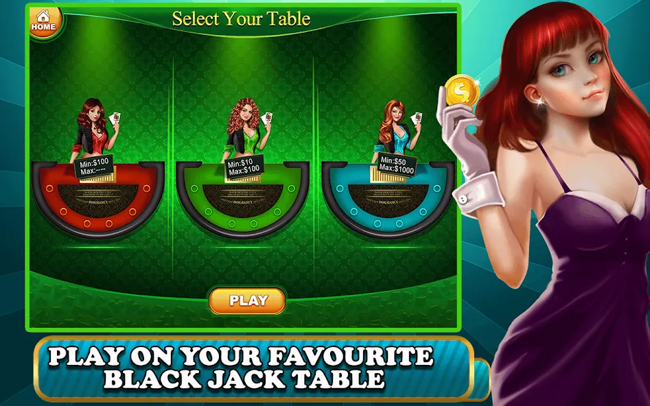 Download BlackJack -21 Casino Card Game [MOD MegaMod] latest version 2.6.4 for Android