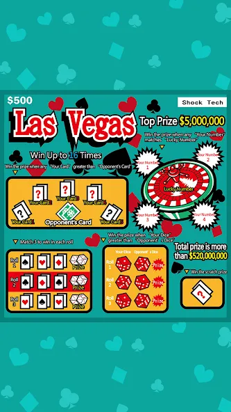 Download Las Vegas Scratch Ticket [MOD Unlimited money] latest version 1.5.9 for Android