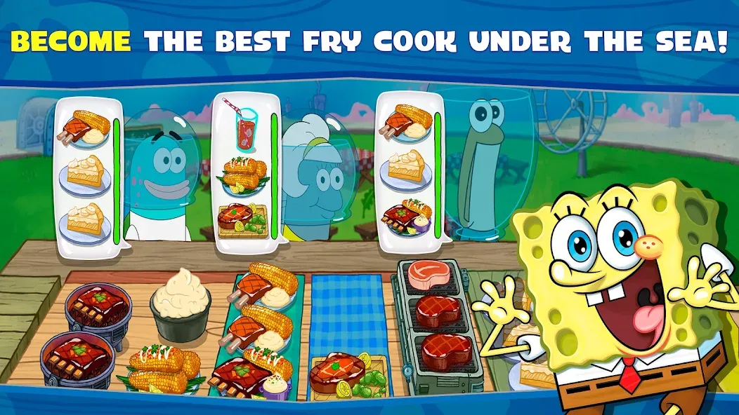 Download SpongeBob: Krusty Cook-Off [MOD MegaMod] latest version 0.6.7 for Android