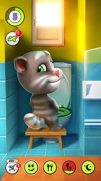 Download My Talking Tom [MOD Unlimited money] latest version 0.5.9 for Android